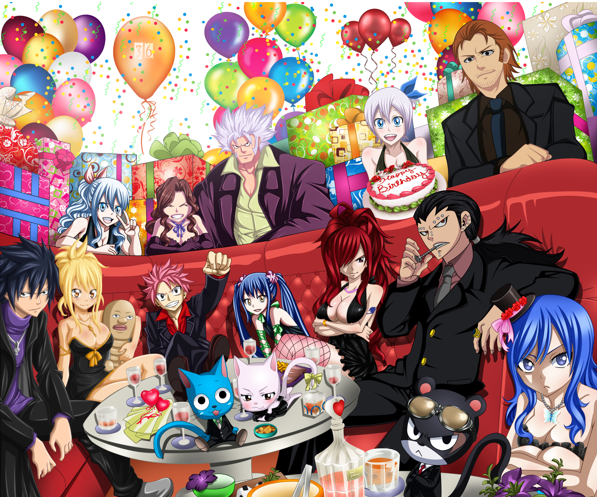 Fairy Tail Collab- Happy birthday Hiro Mashima!!