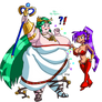 Palutena suffers Shantae's Thicc Spell(Colored)