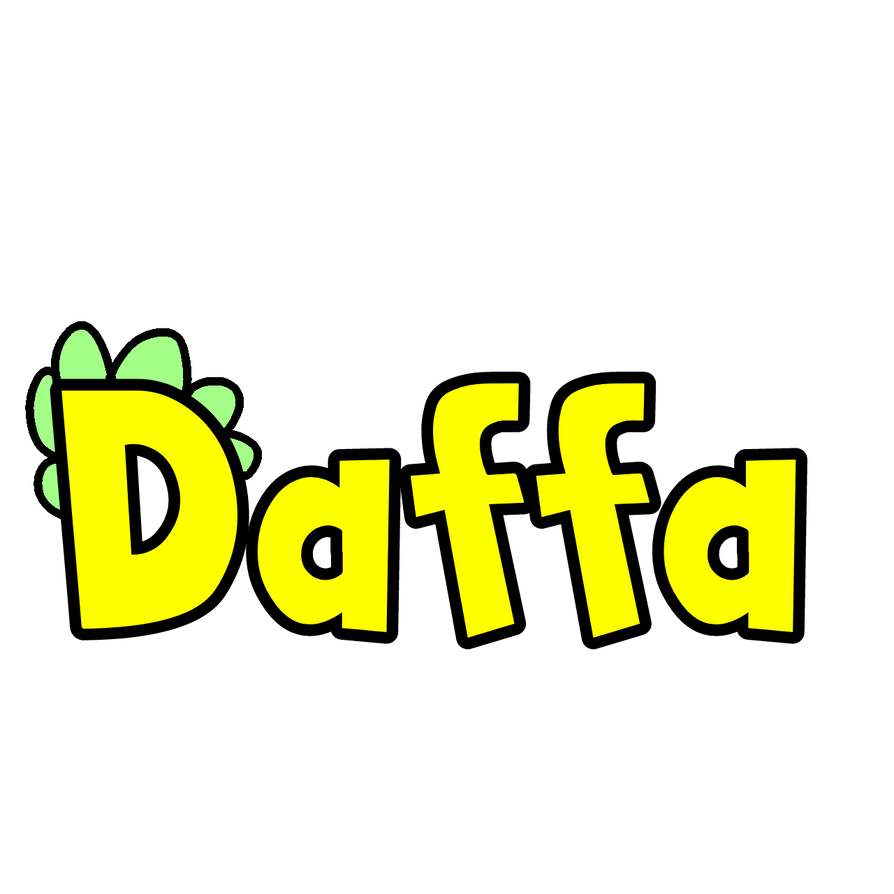 Daffer Logo Daffa Wordmark Logo by VioandMorrisdoesarts on DeviantArt