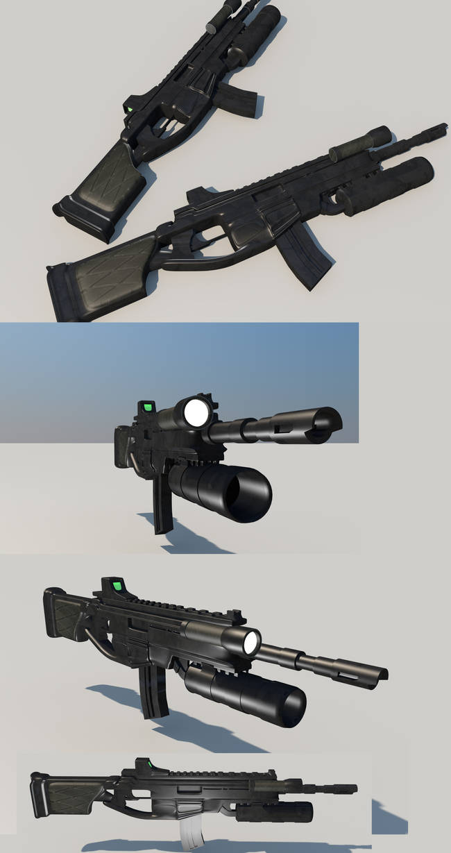 assault rifle by R0DrI90 on DeviantArt