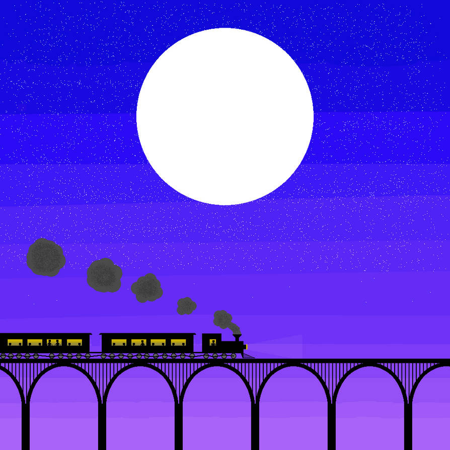 Moonlight Bridge Train Updated Train Bridge by brandobontoyo on DeviantArt
