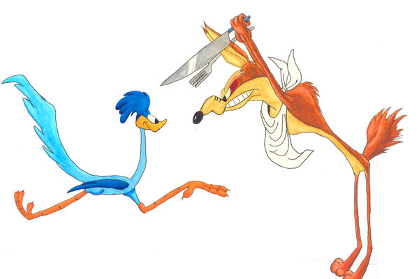 Popcultcha - Meep! Meep! Road Runner & Wile E. Coyote have
