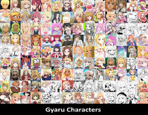 Gyaru Characters