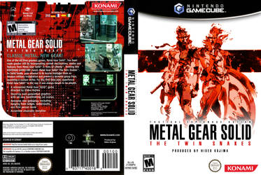 Custom Metal Gear The Twin Snakes boxart