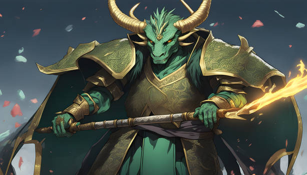 -green-dragonborn-dnd-chacarcter--golden-horns--ho