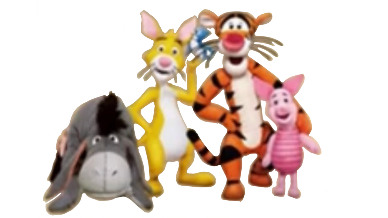Eeyore, Rabbit, Kessie, Tigger and Piglet (TBOP) by JamesMuchtastic on ...