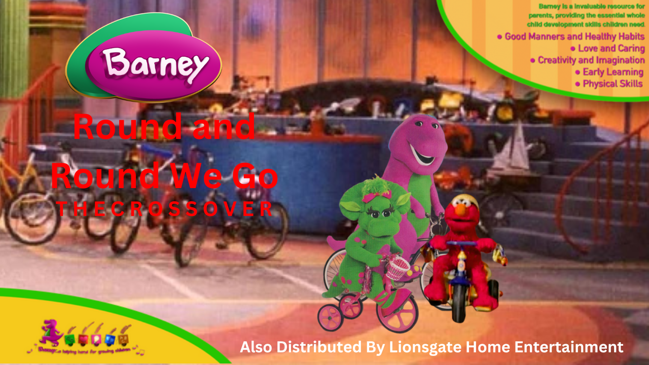 Barney: Round and Round We Go: TC V3 Thumb Art by JamesMuchtastic on