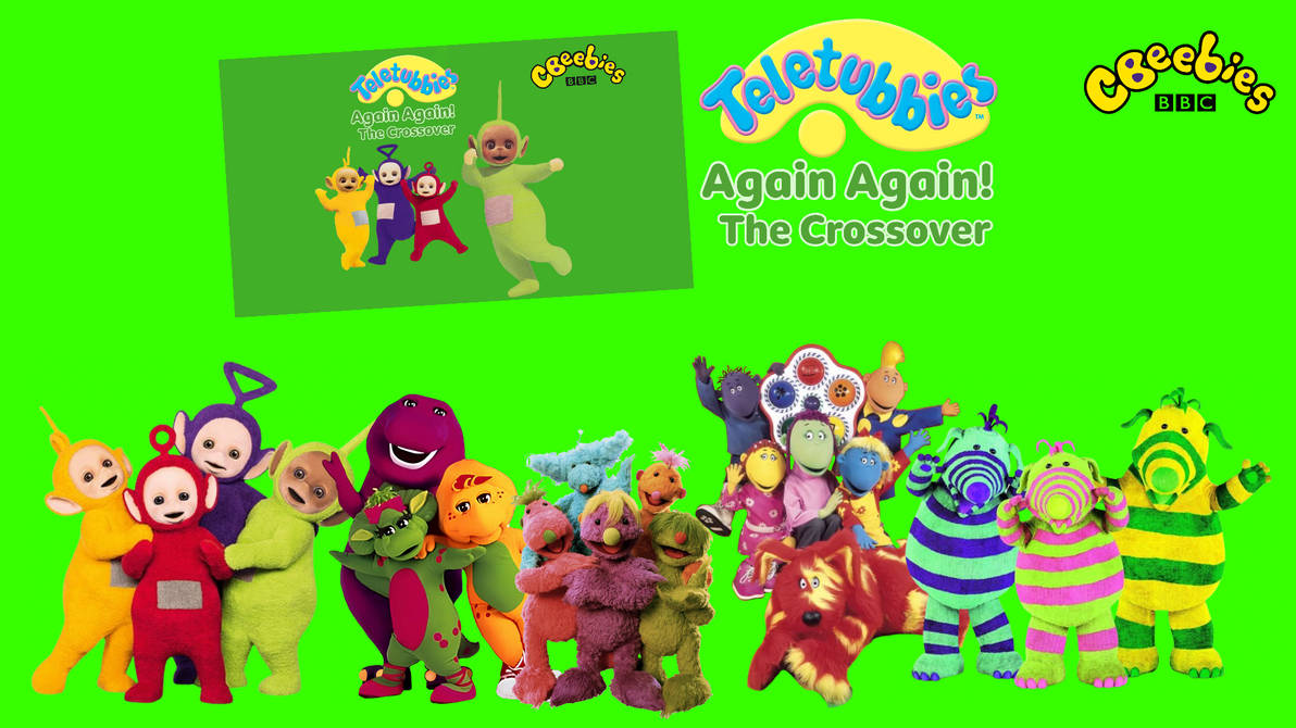 Teletubbies Again Again The Crossover Poster By JamesMuchtastic On teletubbies-again-again-the-crossover-poster-by-jamesmuchtastic-on