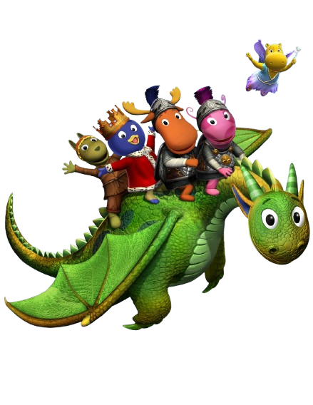 Backyardigans 80 The Backyardigans and Dragon by JamesMuchtastic on DeviantArt