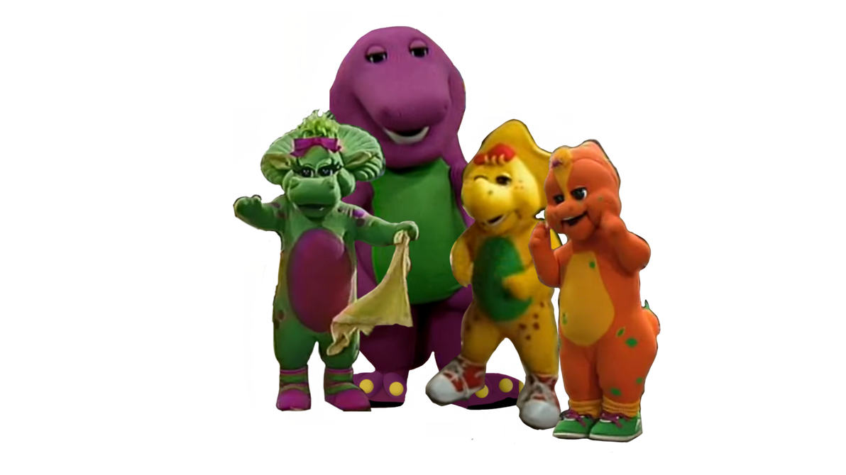 Barney, Baby Bop, BJ and Riff Vector by JamesMuchtastic on DeviantArt