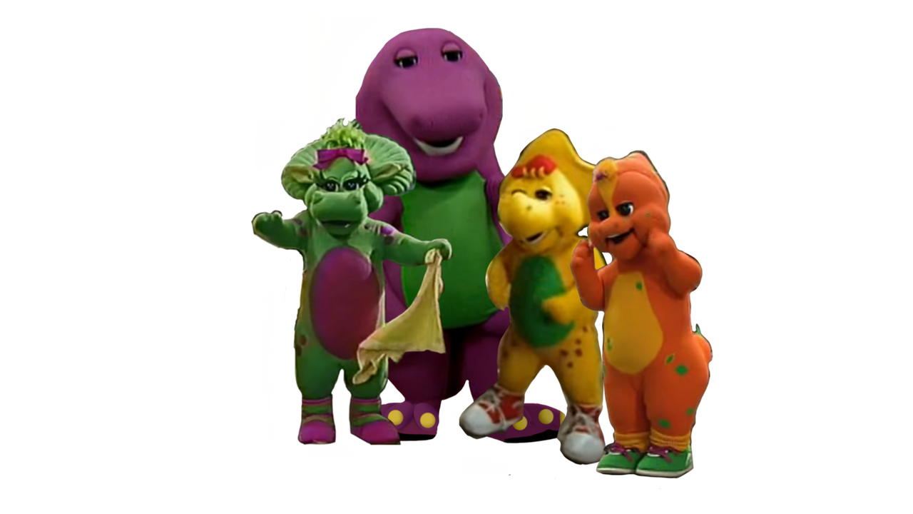 Barney, Baby Bop, BJ and Riff Vector by JamesMuchtastic on DeviantArt