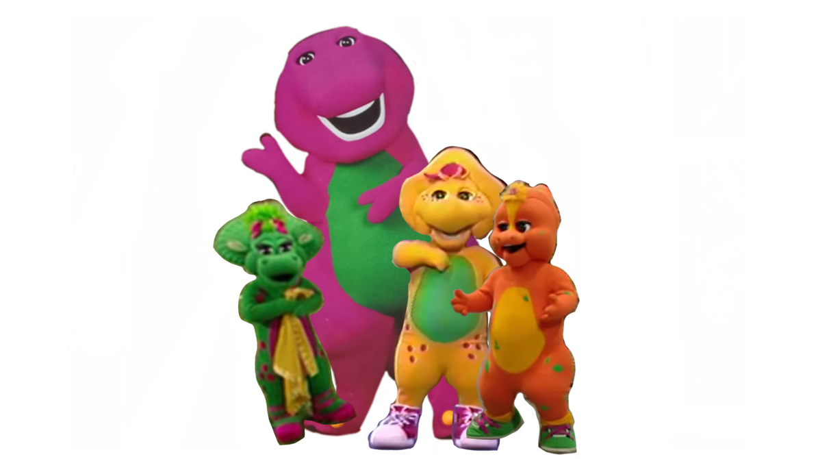 Barney, Baby Bop, BJ and Riff Vector by JamesMuchtastic on DeviantArt
