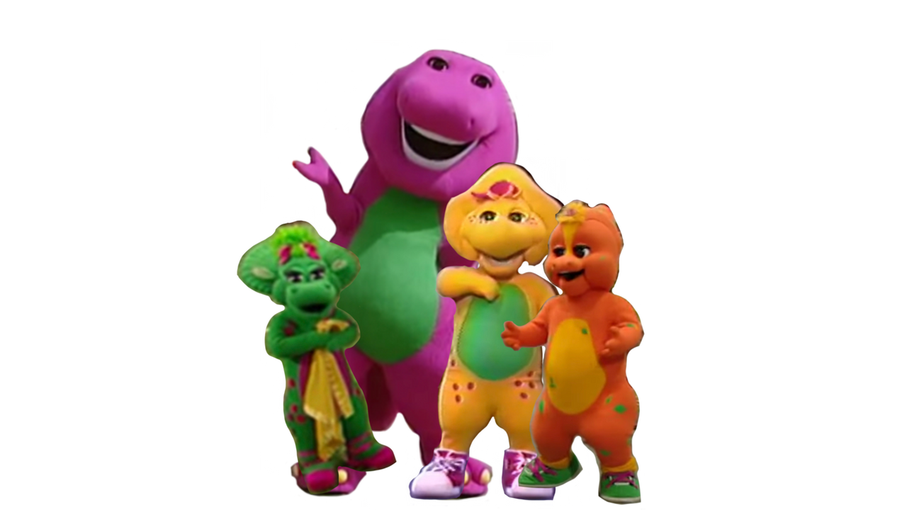 Barney, Baby Bop, BJ and Riff Vector by JamesMuchtastic on DeviantArt