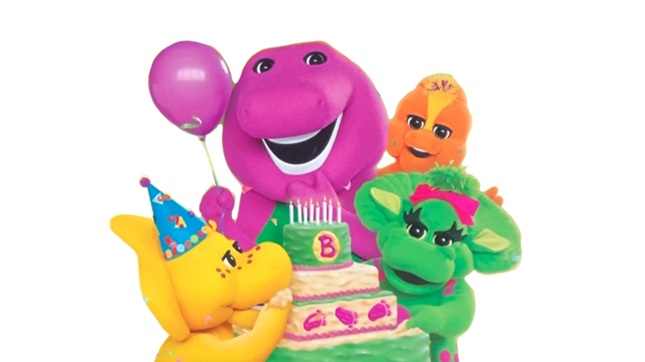 Barney, Baby Bop, BJ and Riff (Dino Mite Birthday) by JamesMuchtastic ...