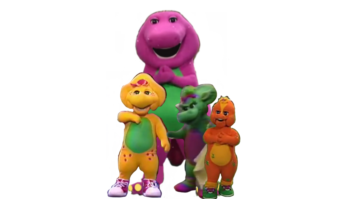 Barney, Baby Bop, BJ and Riff Vector by JamesMuchtastic on DeviantArt