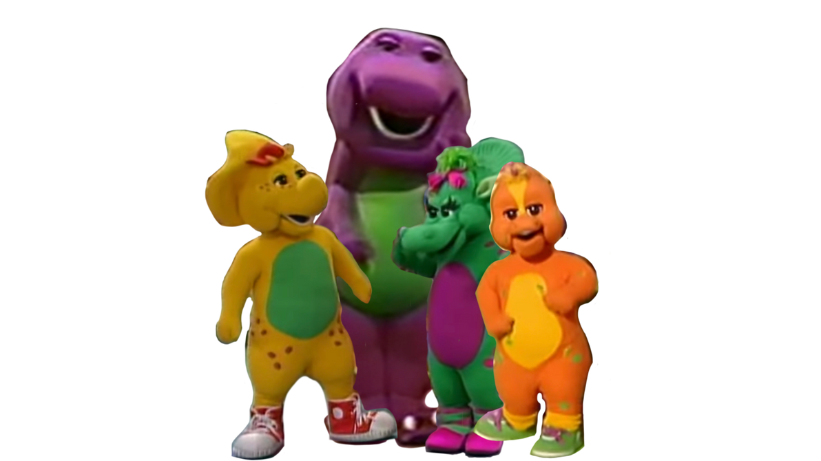 Barney, Baby Bop, BJ and Riff Vector by JamesMuchtastic on DeviantArt