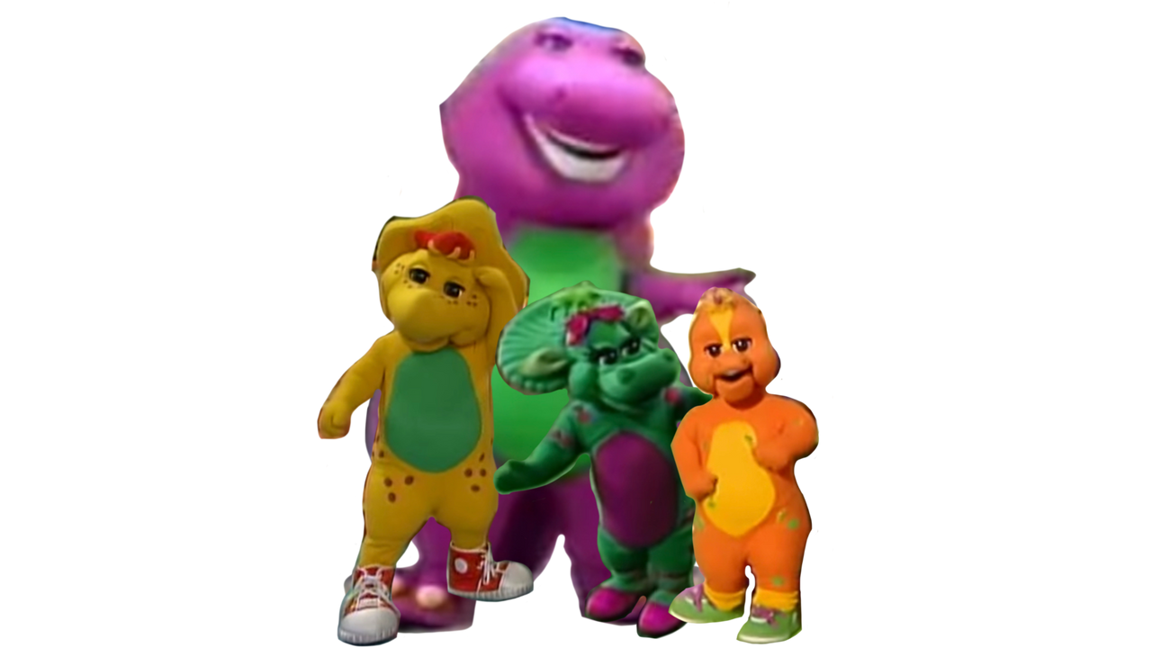 Barney, Baby Bop, BJ and Riff Vector by JamesMuchtastic on DeviantArt