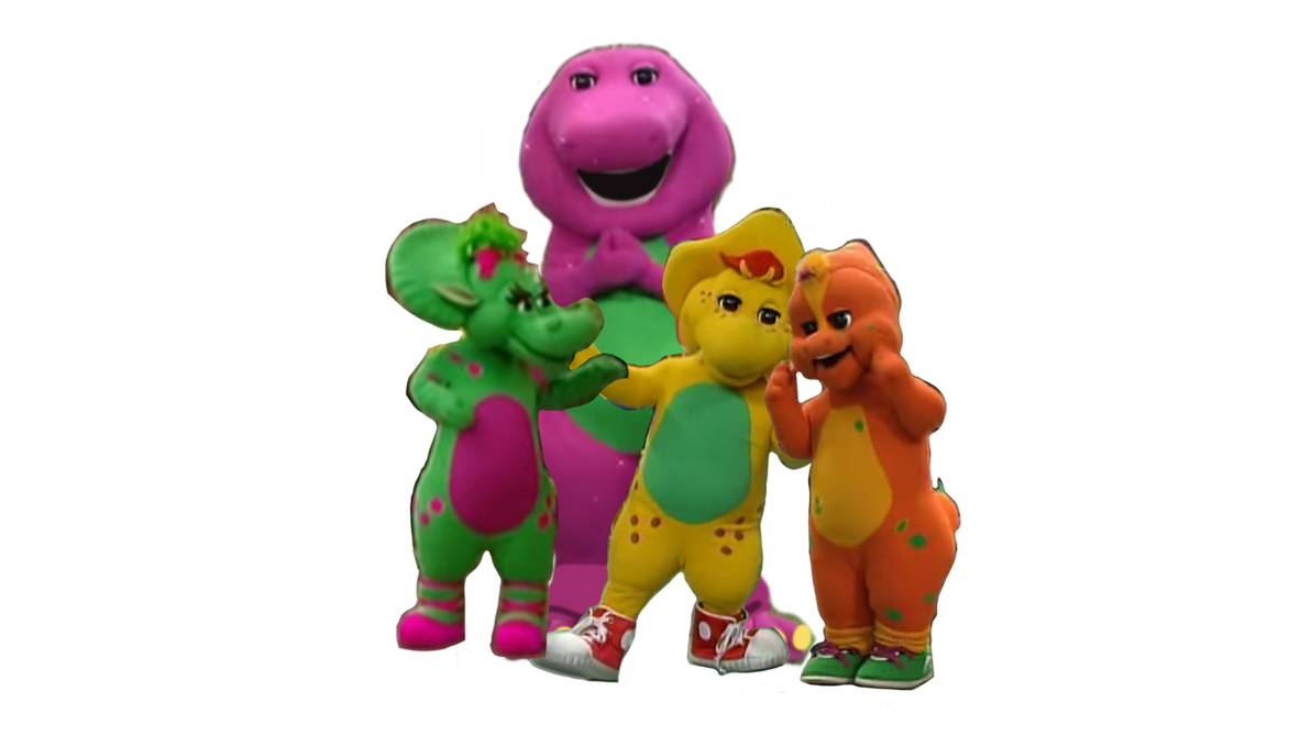 Barney, Baby Bop, BJ and Riff Vector by JamesMuchtastic on DeviantArt
