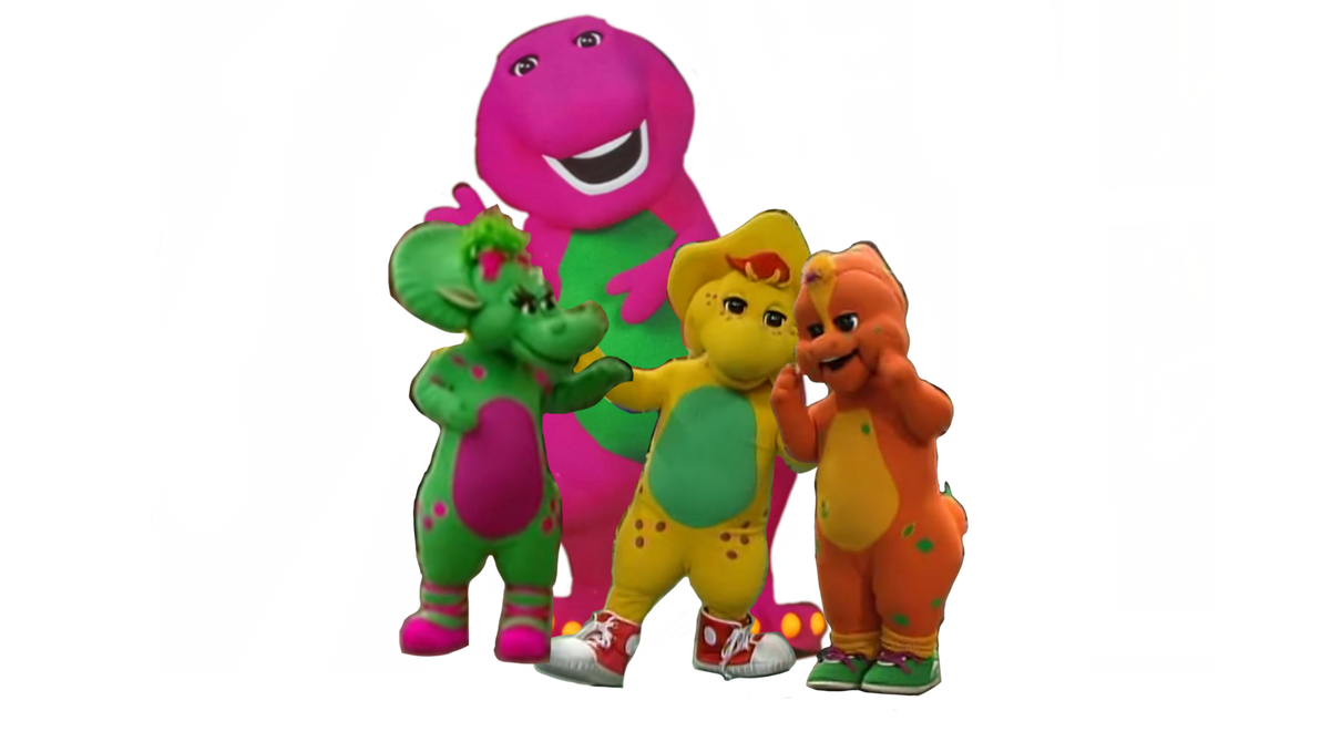 Barney, Baby Bop, BJ and Riff Vector by JamesMuchtastic on DeviantArt