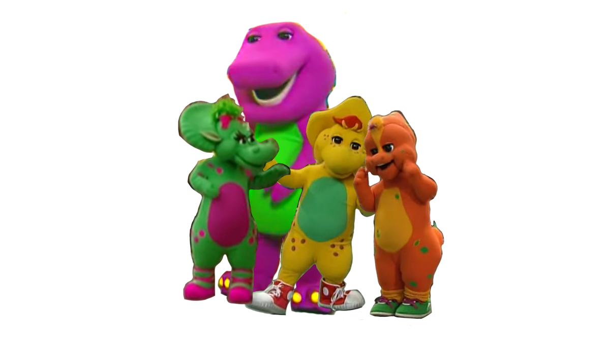 Barney, Baby Bop, BJ and Riff Vector by JamesMuchtastic on DeviantArt