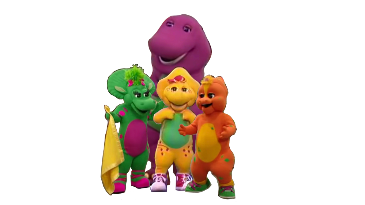 Barney, Baby Bop, BJ and Riff Vector by JamesMuchtastic on DeviantArt