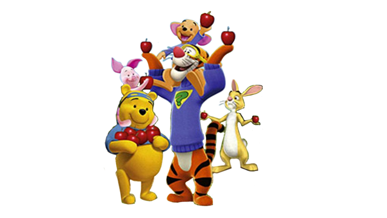 Pooh, Piglet, Tigger, Roo and Rabbit by JamesMuchtastic on DeviantArt