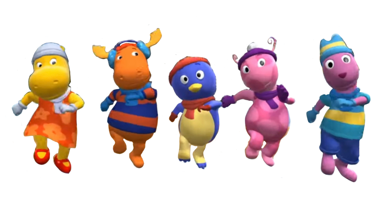 The Backyardigans Characters. Deviantart The Backyardigans (w/ Winter Clothes) by JamesMuchtastic on DeviantArt