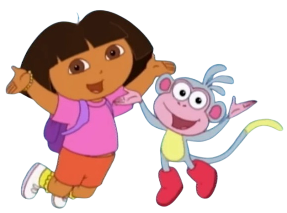 Dora and Boots (Best Friends Vector) by JamesMuchtastic on DeviantArt