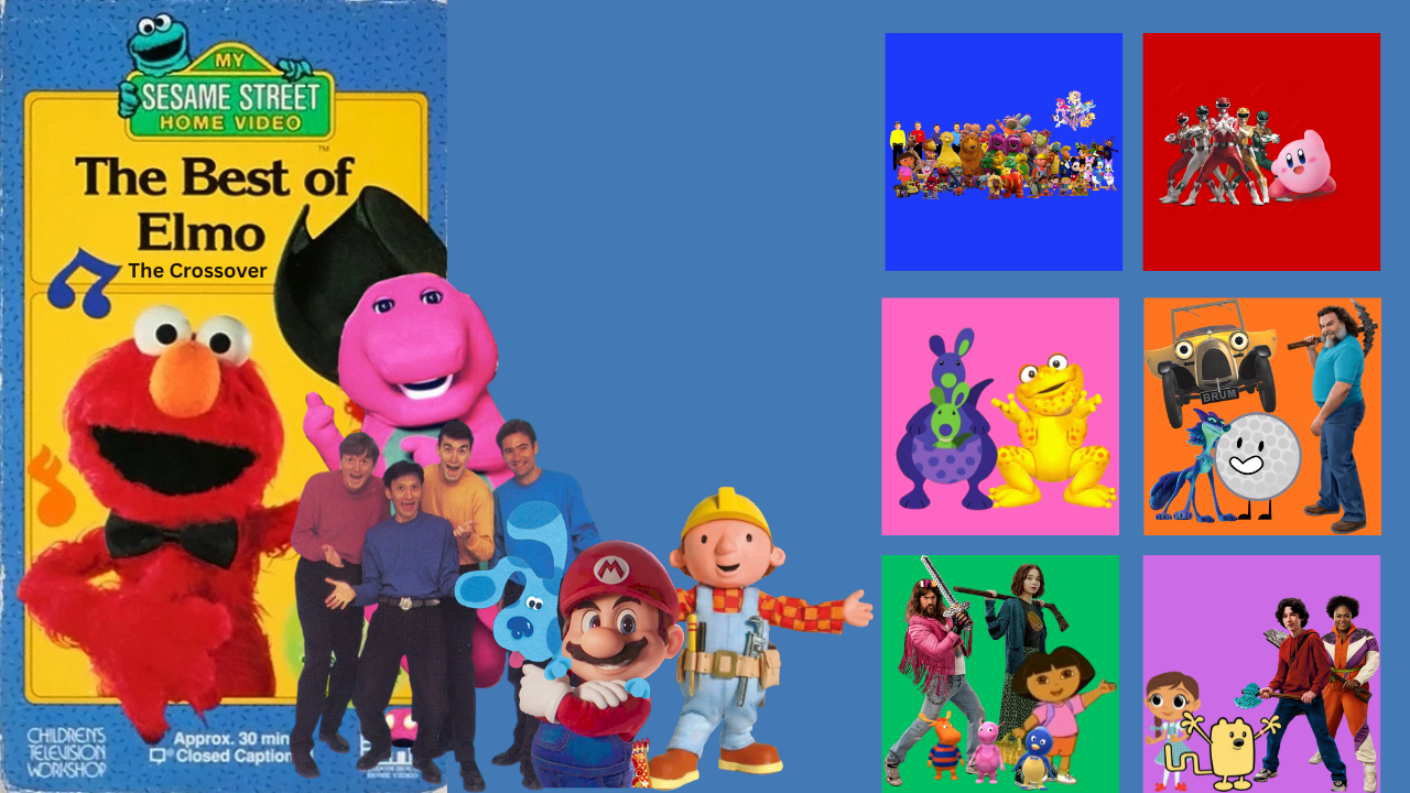 Multiversal Elmo The Best of Elmo: The Crossover Thumb Art by JamesMuchtastic on DeviantArt