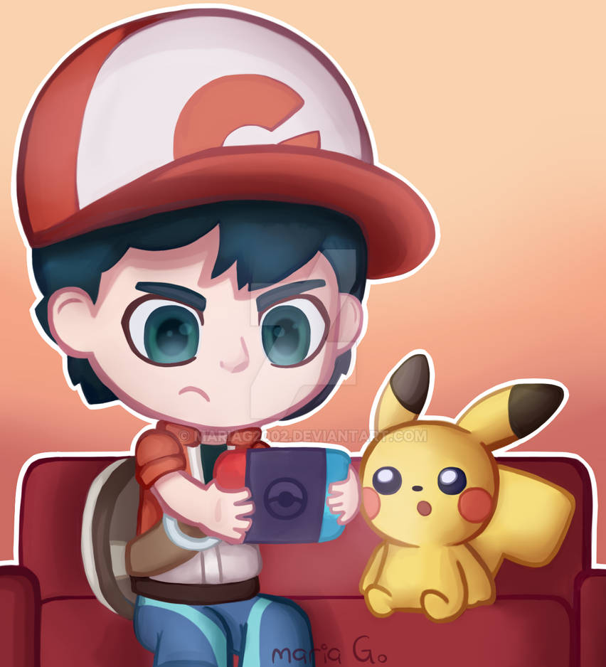 Lets Go Pikachu by mariag2002 on DeviantArt