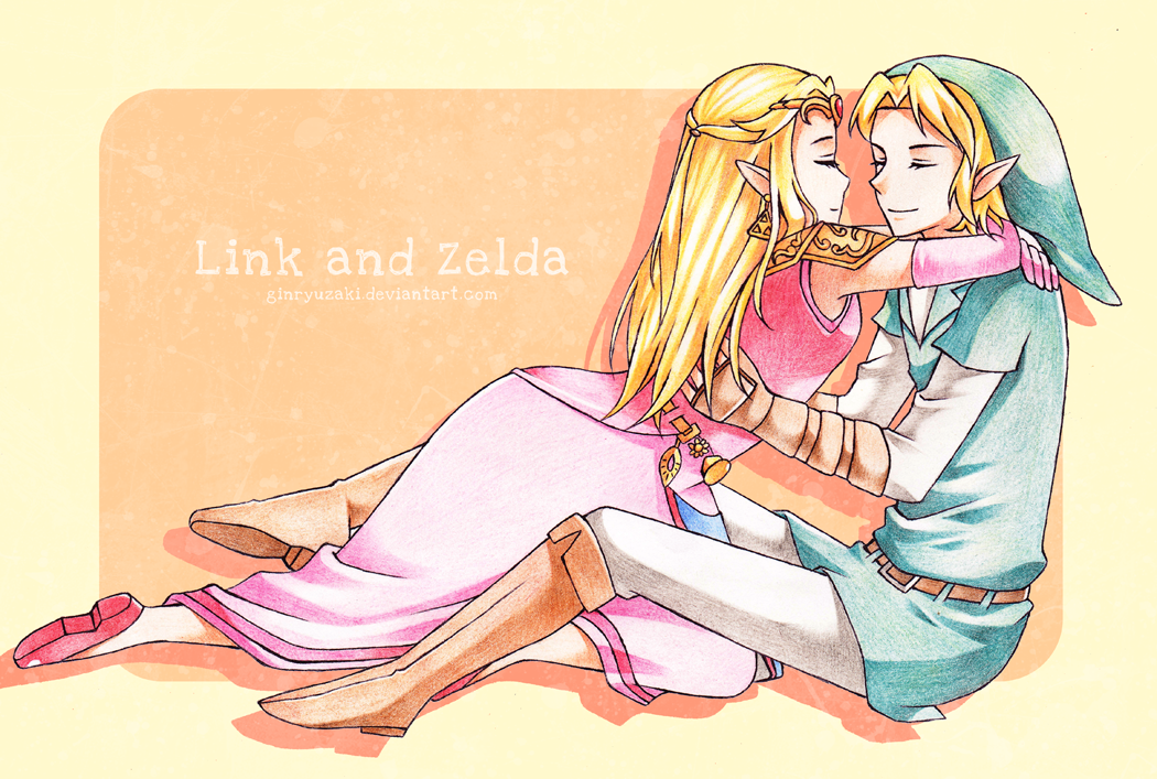 Link x Zelda - Hug