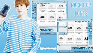 Pack Fonts | ByunCamis