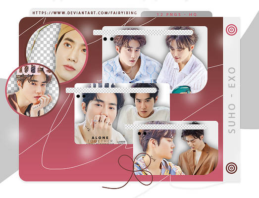 [PNG PACK] SUHO - EXO (ALLURE MAY 2020)