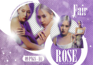 [PNG PACK] ROSE - BLACKPINK (THE ALBUM: SCANS 1)