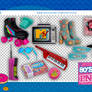 [PNG PACK] 80'S OBJECTS