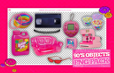 [PNG PACK] 90'S OBJECTS