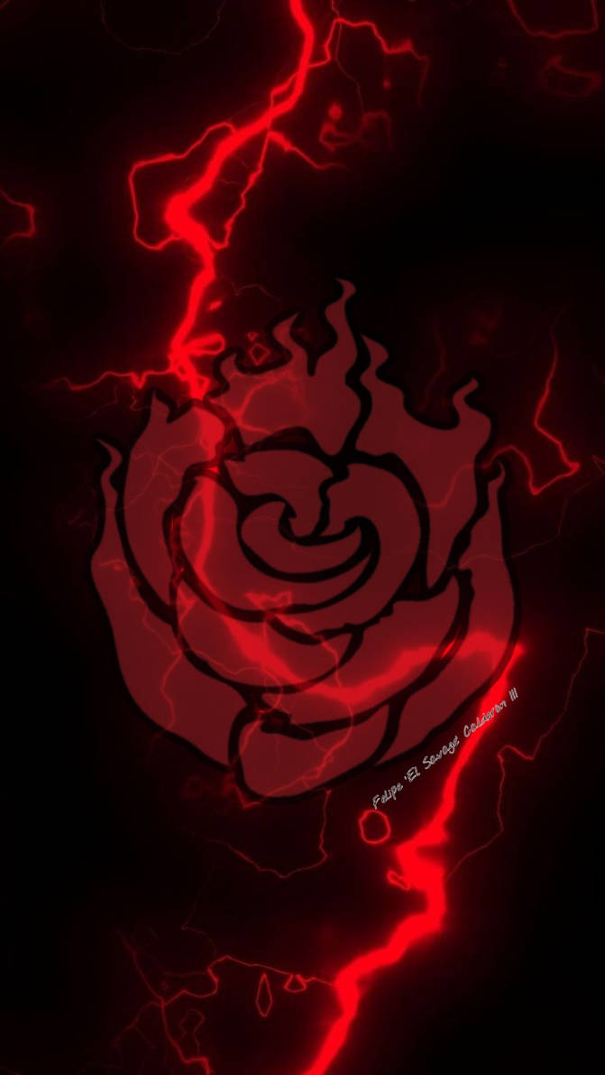 Ruby Rose Emblem - RWBY (Phone