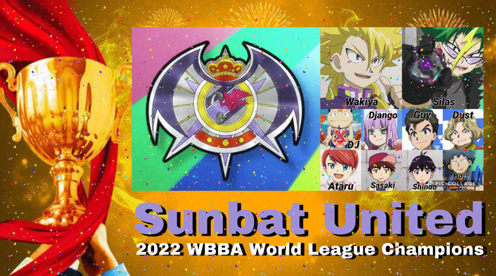 Sunbat Sunbat United 2022 WBBA World Champions Banner #7 by ...