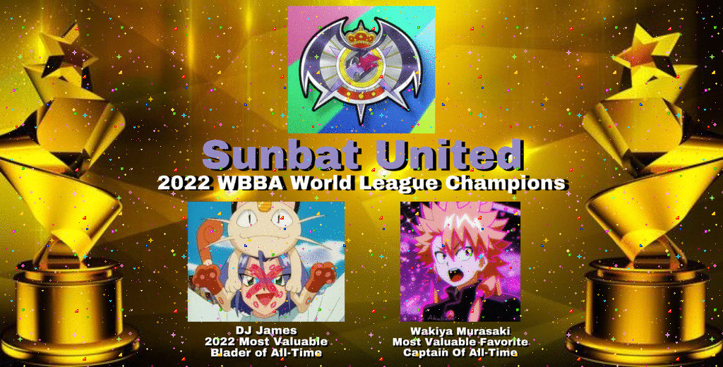 Sunbat Sunbat United 2022 WBBA World Champions Banner #8 by ...