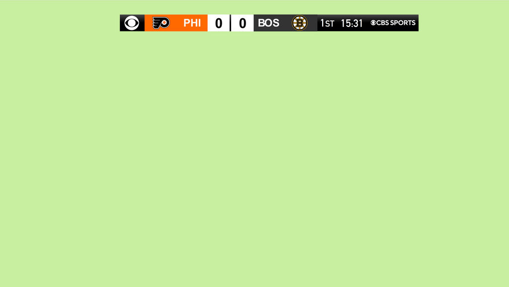 NHL on CBS Scoreboard Graphic by TeamRocketDJvgBoy123 on DeviantArt