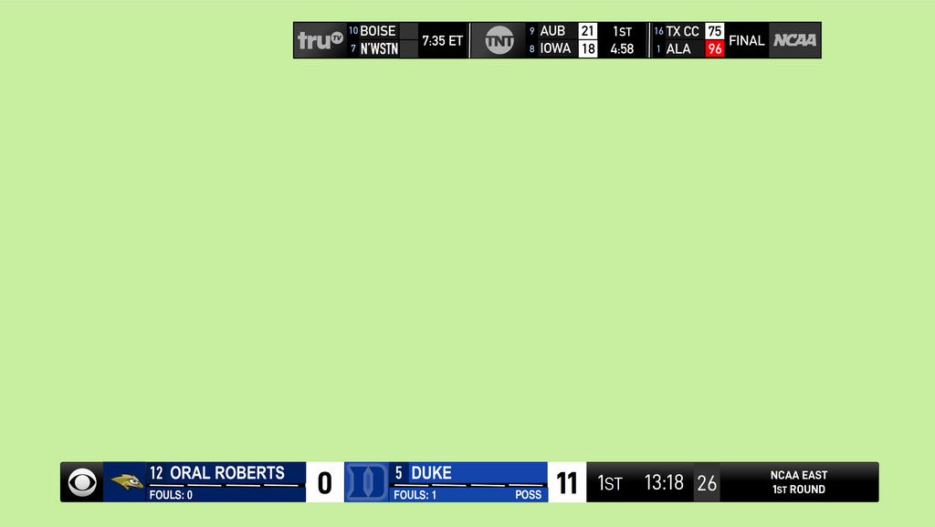 2023 NCAA March Madness Scoreboard Graphic #40 by TeamRocketDJvgBoy123 ...