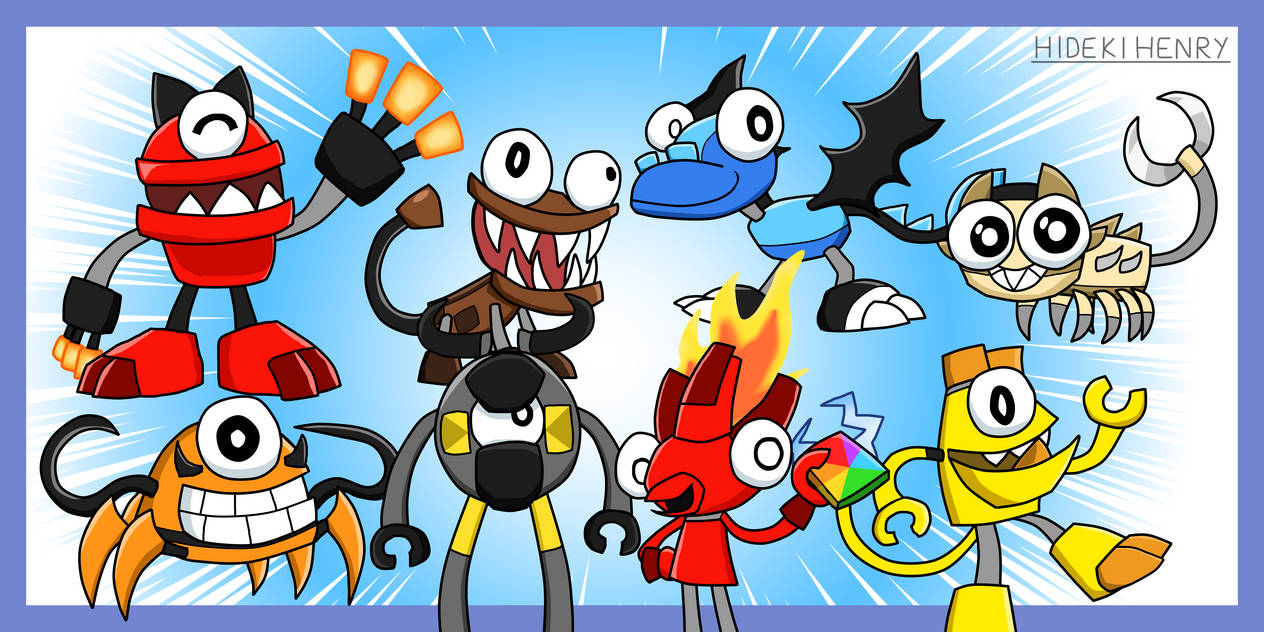 Mixels by HidekiHenry on DeviantArt