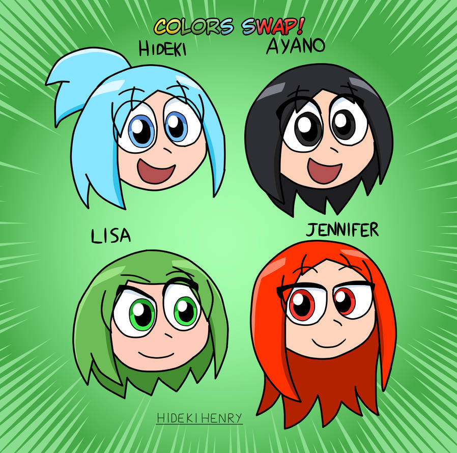 Colors Swap! by HidekiHenry on DeviantArt
