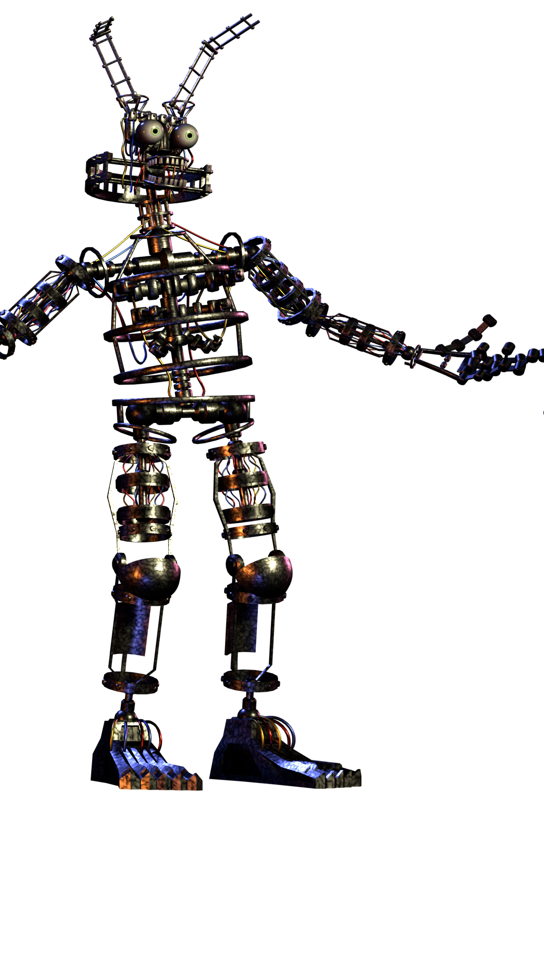 TMP Springbonnie Endo Full Body by DAMOcat13 on DeviantArt
