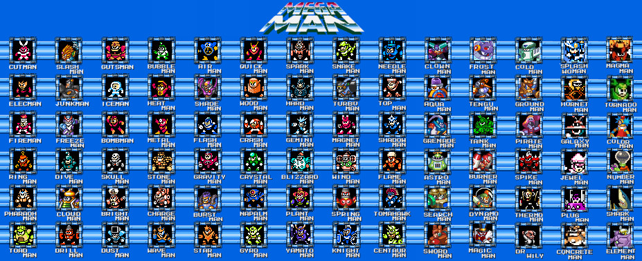 Megaman Baddies 2