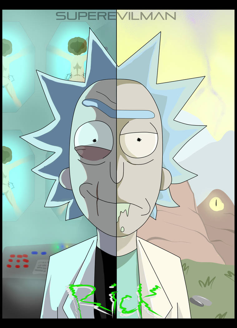 Evil Rick and Rick by SuperEvilMan