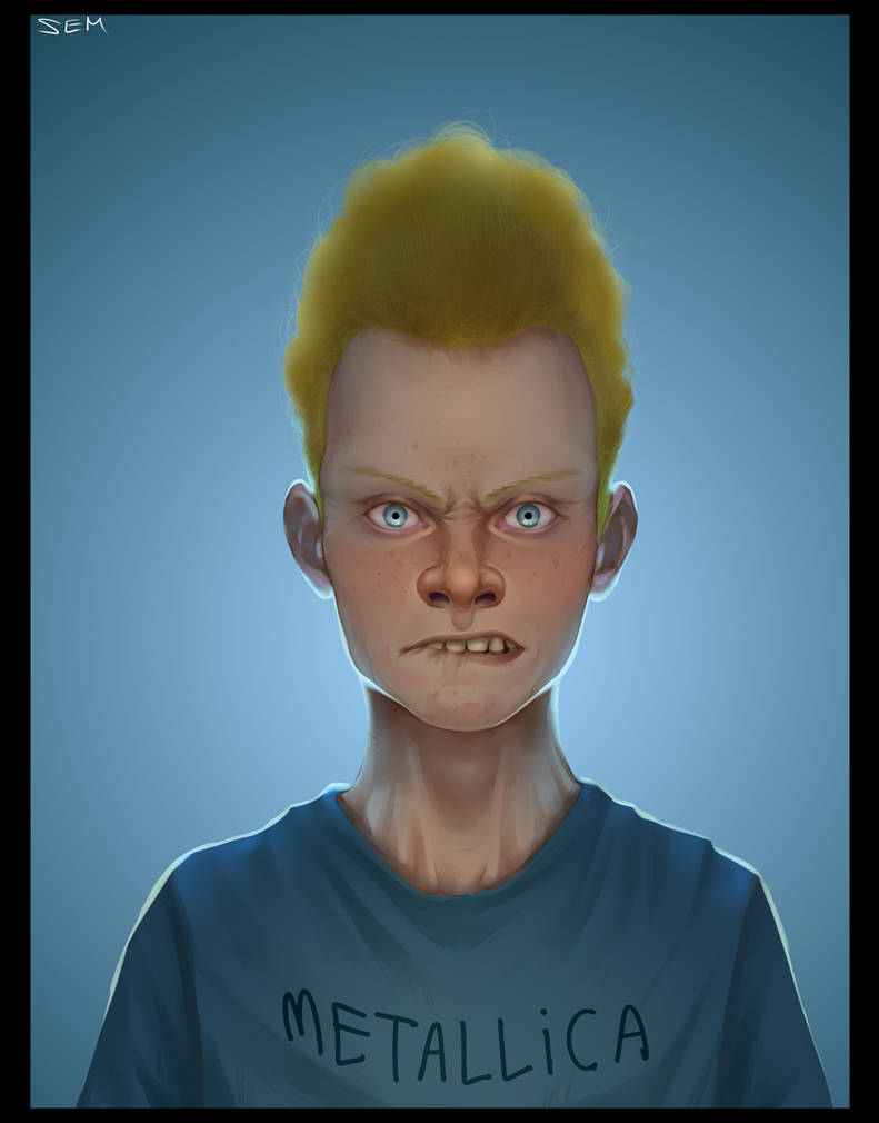 Beavis by SuperEvilMan on DeviantArt