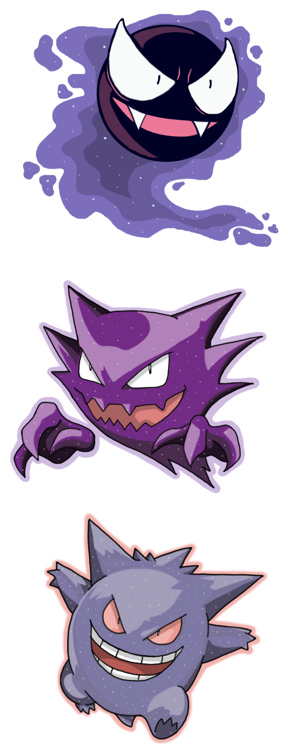 Pokemon Card - #94 Gengar Shiny by Nova-Nebulas on DeviantArt