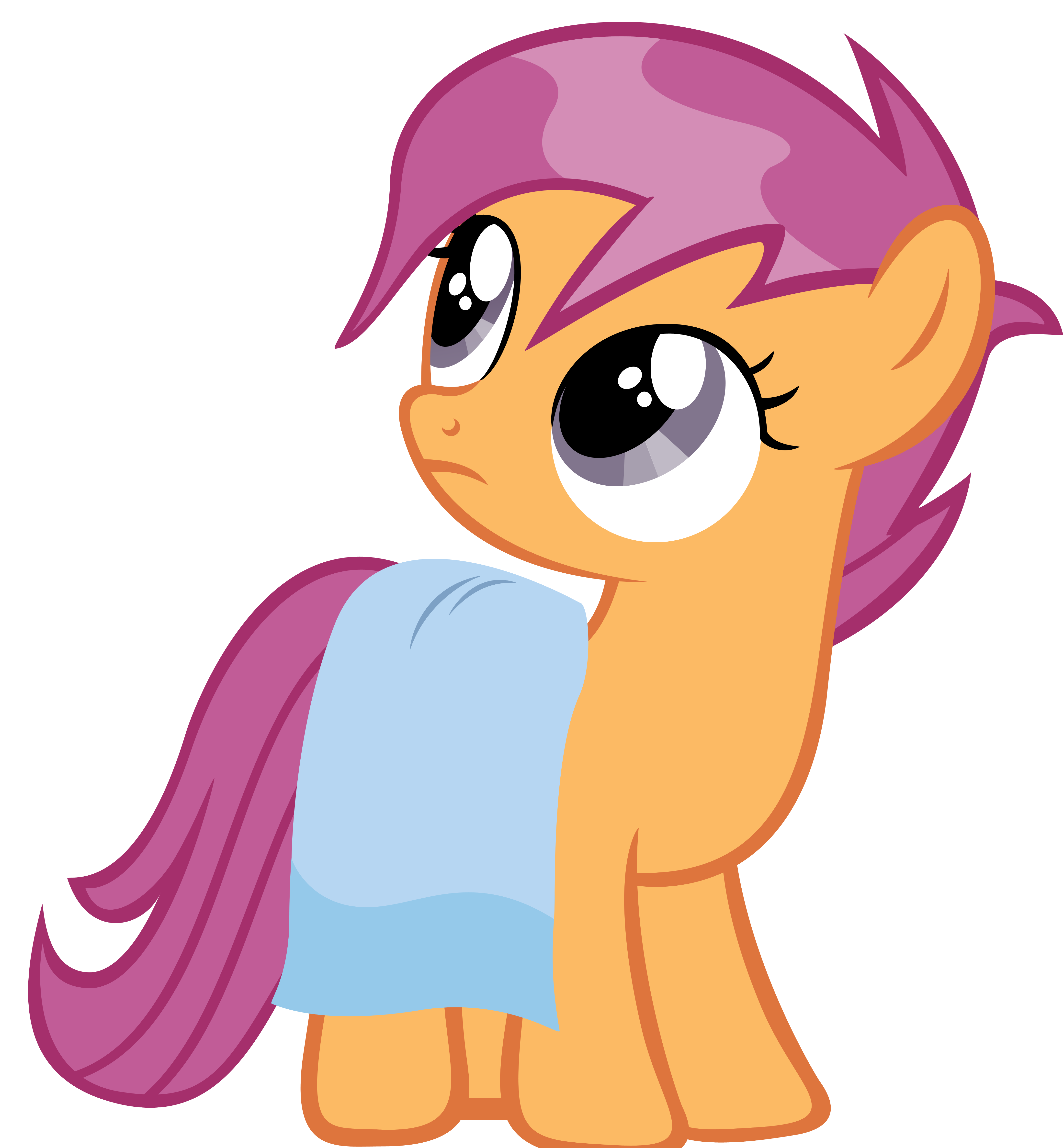 Wet mane Scootaloo #2