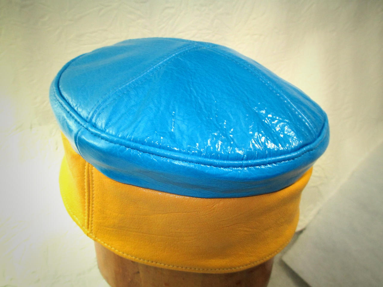 Leather Kufi Hat In Ukraine Flag Colors By LeatherHead72 On DeviantArt leather-kufi-hat-in-ukraine-flag-colors-by-leatherhead72-on-deviantart